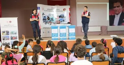 Kırşehir Jandarma ekipleri Çevre Koruma Haftası etkinlikleri yaptı