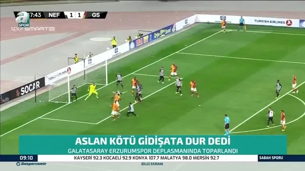 Galatasaray 3 hafta sonra kazandı!