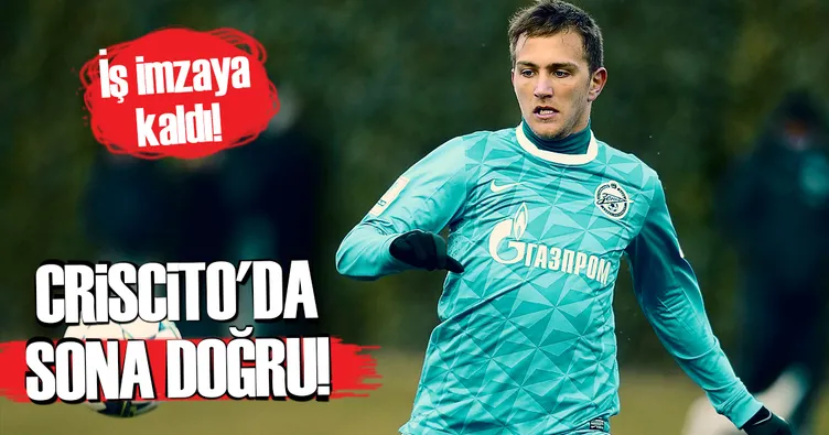 Criscito’da sona doğru