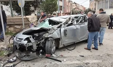 Bursa’da feci kaza: 1’i ağır 4 yaralı