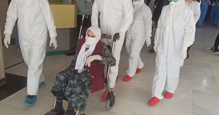 Asırlık çınar virüsü yendi! 101 yaşındaki Fatma Nine’den müjdeli haber