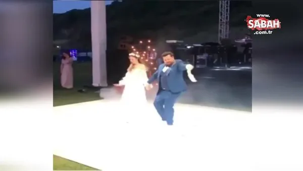 Berfu Yıldız ile evlenen Eser Yenenler'den çok konuşulacak düğün dansı!