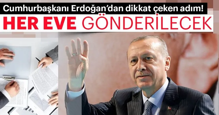 Erdoğan’dan daha yeşil bir Türkiye için 23 milyon mektup