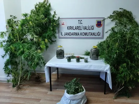 Kırklareli’de 11 kilogram uyuşturucu ele geçirildi: 5 gözaltı