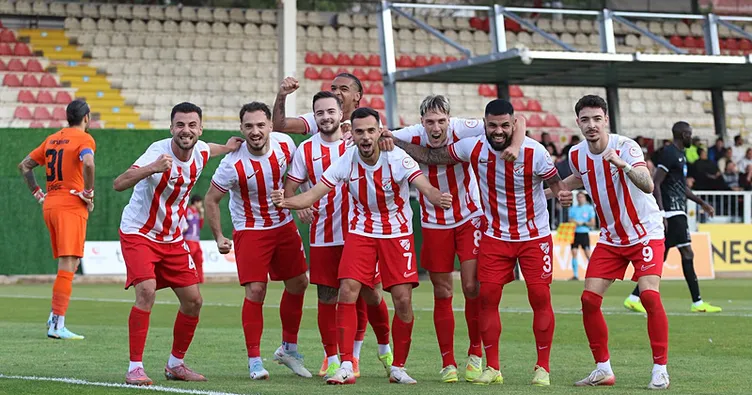 Boluspor’dan evinde 4 gollü galibiyet!