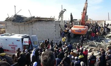Şanlıurfa’da inşaat çöktü