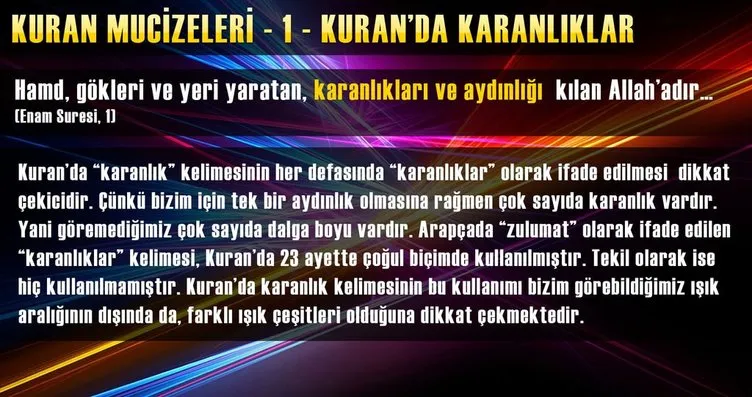 Kuran I Kerim Mucizeleri