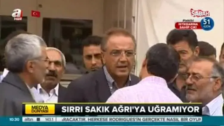 Ağrı Belediye Başkanı Sırrı Sakık Ağrı'ya uğramıyor!