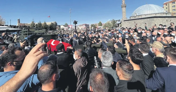 Dadaşlar diyarı şehidini uğurladı