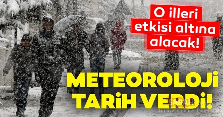 Son Dakika Haberi: O illeri kar etkisi altına alacak! Meteoroloji hafta sonu için kar yağışı uyarısında bulundu