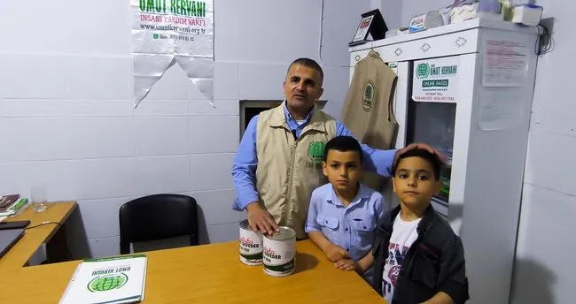 Tarsuslu minik yüreklerden Gazze’ye anlamlı büyük destek