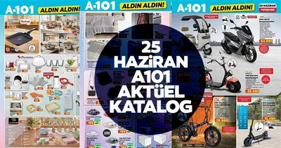 A101 AKTÜEL KATALOG 25 HAZİRAN | Bu hafta A101’de neler var? 👉Yeni haftaya özel ürünler!