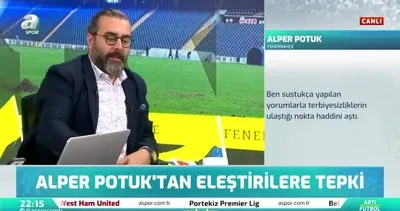 Emre Bol’dan Fenerbahçeli Alper Potuk’a flaş yanıt!