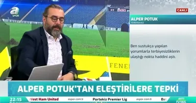 Emre Bol’dan Fenerbahçeli Alper Potuk’a flaş yanıt!
