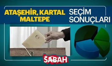 Ataşehir, Kartal ve Maltepe seçim sonuçları canlı olarak takip et! 31 Mart 2019 Ataşehir, Kartal ve Maltepe seçim sonucu