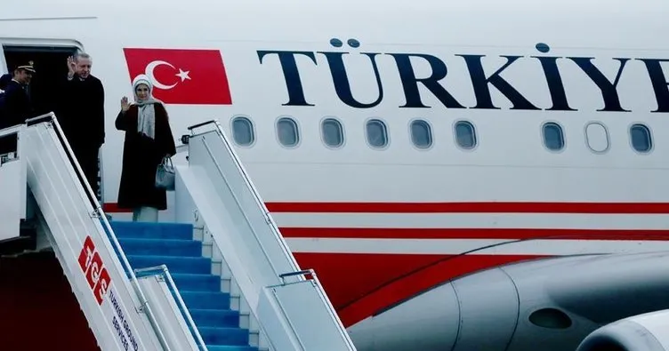 Cumhurbaşkanı Erdoğan Paris’e geldi!