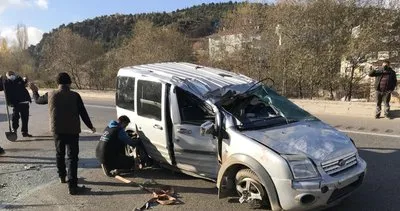 Karabük’te zincirleme trafik kazası: 1’i çocuk 3 yaralı