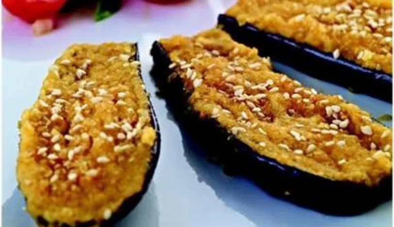Patlıcan ve Humus Izgaraları