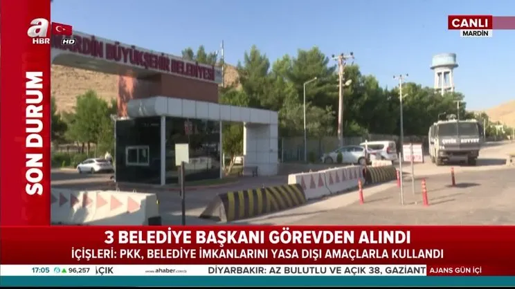 Diyarbakır, Van ve Mardin'de belediye binalarında arama!