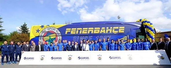 Fenerbahçe’nin otobüsünde dikkat çeken detay