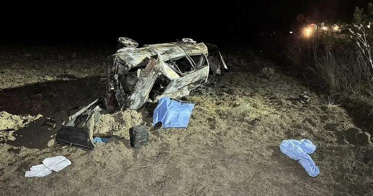 Kütahya’da feci kaza: Yanan araçtaki 1 kişi öldü, 2 kişi yaralandı