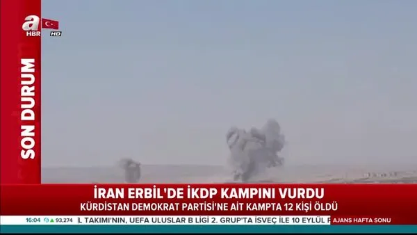 İran Erbil'de İKDP kampını vurdu!