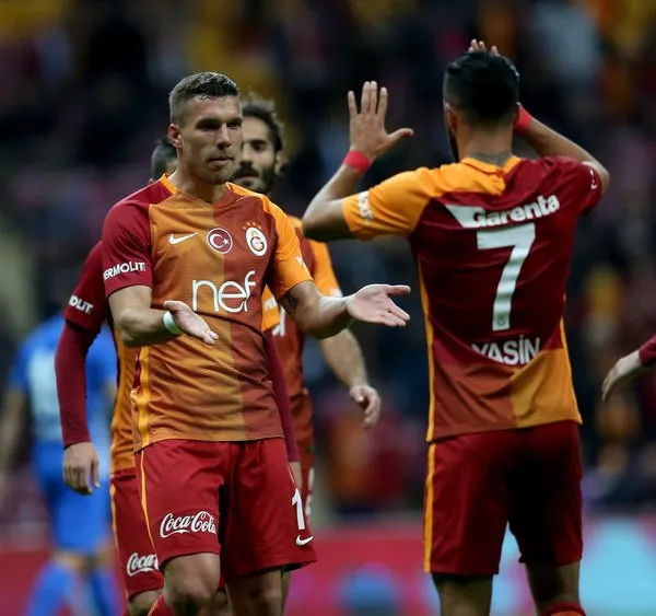 Galatasaray Dersimspor maçından kareler