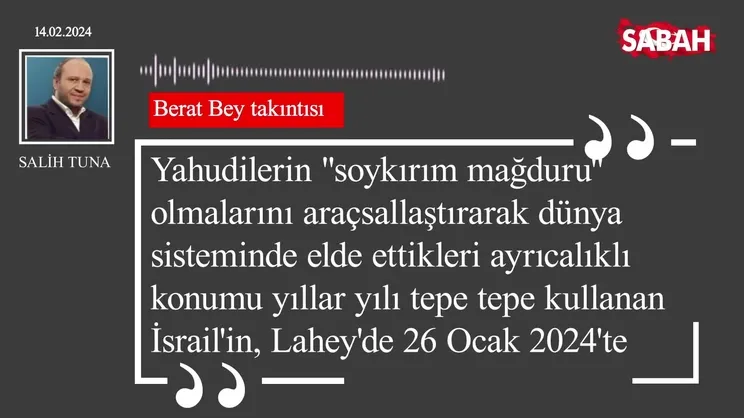 Salih Tuna | Berat Bey takıntısı