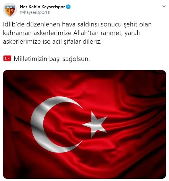 Spor camiası tek yürek! Başımız sağ olsun
