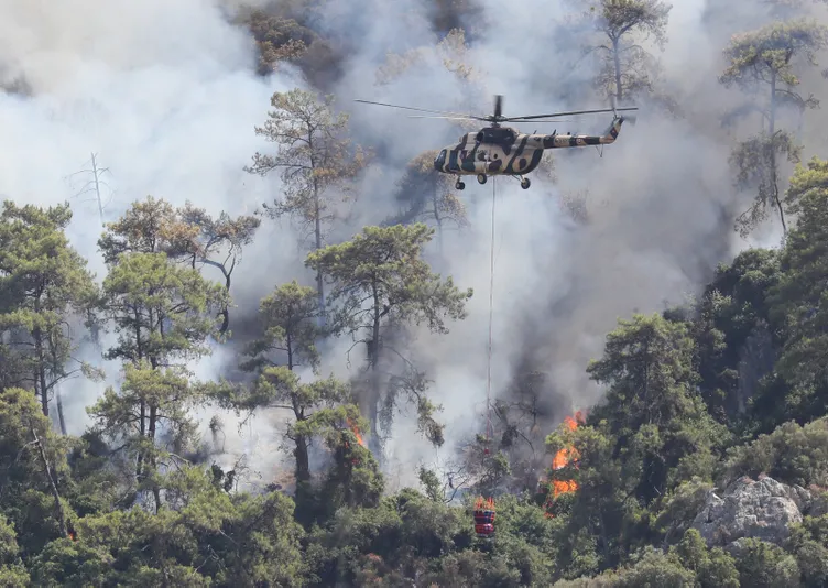 Yangınlarda son dakika: OGM Termik santralde son durumu ve devam eden yangınları açıkladı