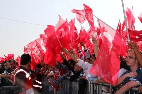 Teröre karşı milyonlarca tek nefes mitingi