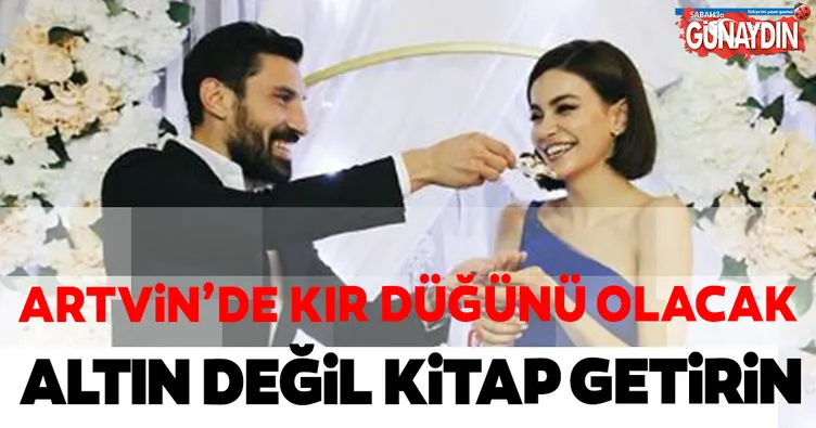 Altın değil kitap getirin