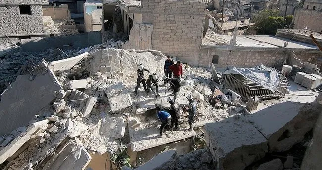 Halep’e yönelik yoğun bombardıman devam ediyor