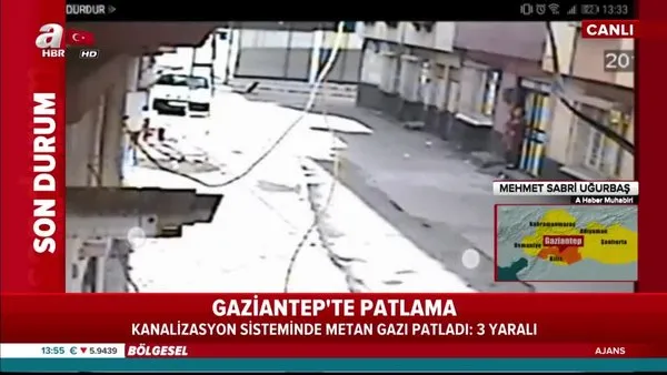 Son dakika gelişmesi: Gaziantep'te metan gazı bomba gibi patladı! Olay yerinden görüntüler!