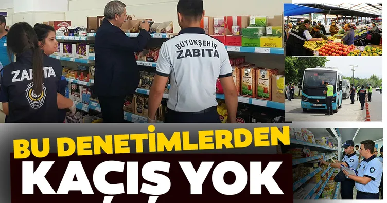 Bu denetimlerden kaçış yok!