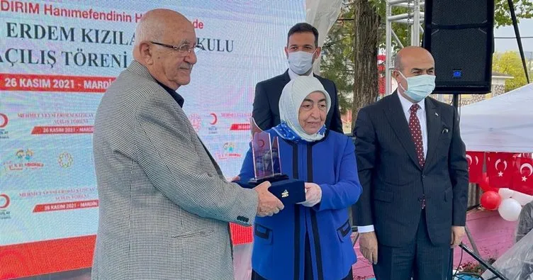 Semiha Yıldırım, Mardin’de Kızılay Anaokulu’nun açılışına katıldı