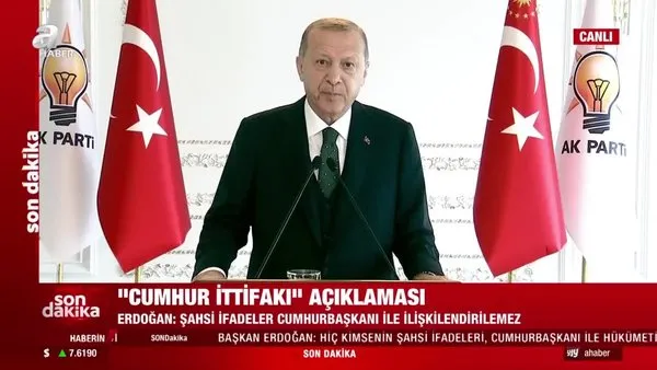 Cumhurbaşkanı Erdoğan'dan AK Parti Olağan 7. İl Kongreleri konuşmasında önemli açıklamalar | Video