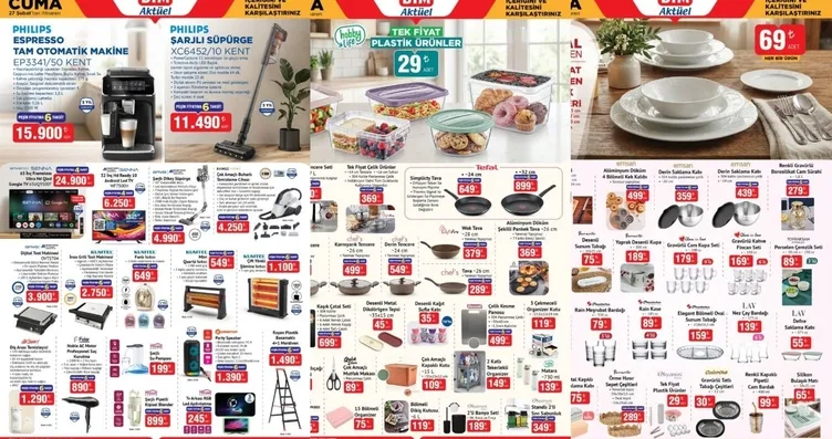 BİM aktüel ürünler kataloğu 24-27 Şubat 2026: Bu...