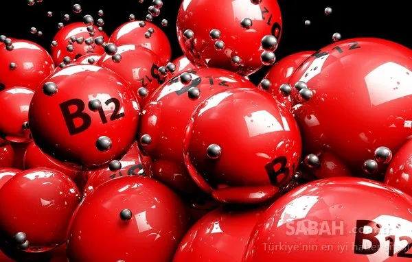 B12 vitamini nedir? İşte B12 vitamini eksikliği belirtileri...