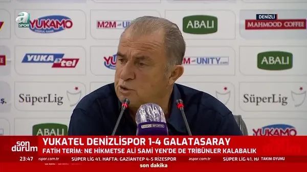 Son dakika: Fatih Terim'den şampiyonluk sözleri! 'Galatasaray vazgeçmedi biz vazgeçmedik...'