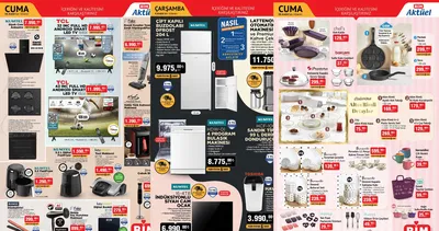 DEV İNDİRİMLER BUGÜN SATIŞTA! BİM 3-4-6 Aralık aktüel kataloğ: Şarjlı süpürge, emaye bakraç, düzleştirici...