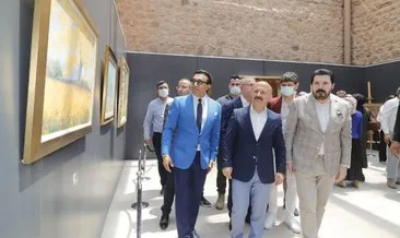 Ağrı Valisi Varol, İtalyan Ressamlar İshak Paşa Sarayı’nda konulu resim sergisi’ne katıldı