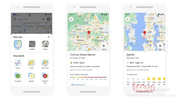 Google Haritalar Google Maps baştan aşağı değişiyor! Yeni özelliklerle daha kullanışlı hale gelecek