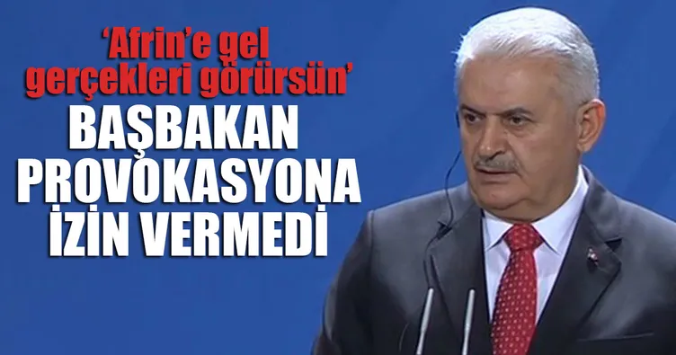 Başbakan haddini bildirdi