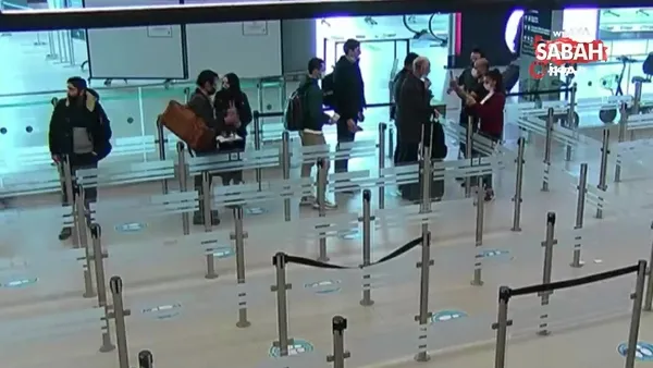 iran pasaportu ile turkiye ye girmeye calisan pkk li terorist istanbul havalimani nda yakalandi video