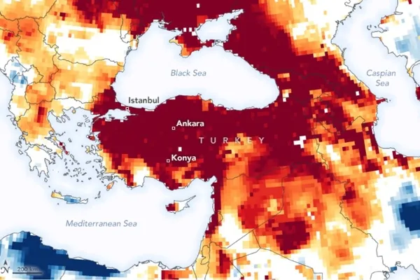 NASA'dan dikkat çeken Türkiye paylaşımı: Barajlardan sonra yeni tehlike
