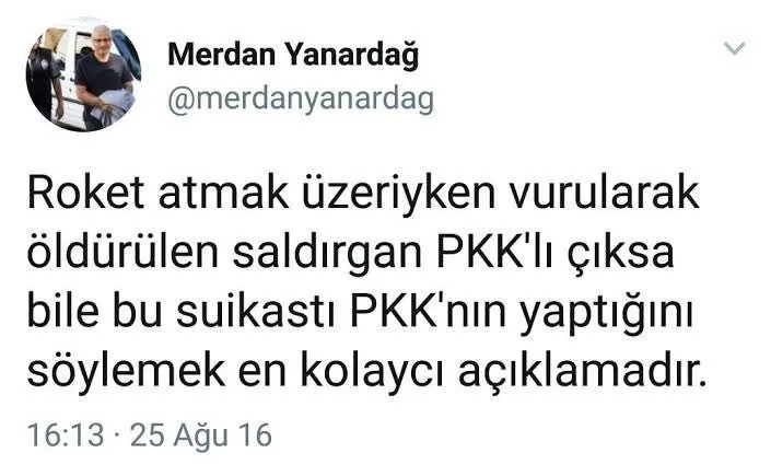 Bebek katili Öcalan’ı öven Merdan Yanardağ böyle kıvırdı: İroni yaptım! İfadesine Sabah ulaştı