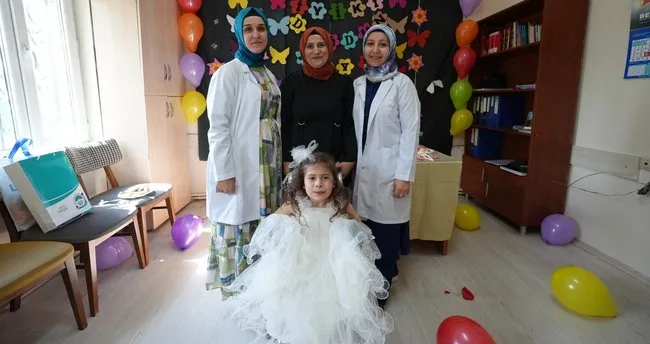 Zabıta’dan minik Asya’ya unutulmaz doğum günü sürprizi