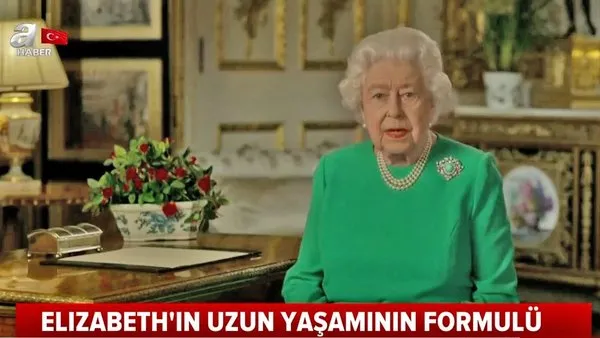 Son dakika haberi: 94 yaşındaki İngiltere Kraliçesi Elizabeth'in uzun, sağlıklı yaşam sırları açıklandı | Video