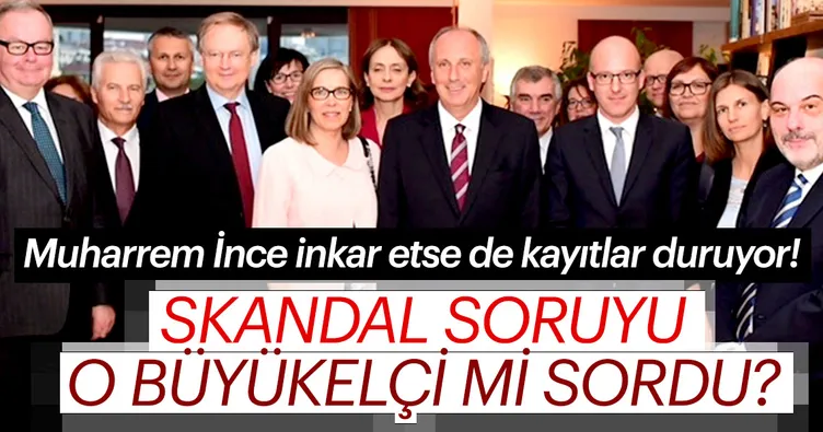 Kameralar kayıtta sayın İnce!